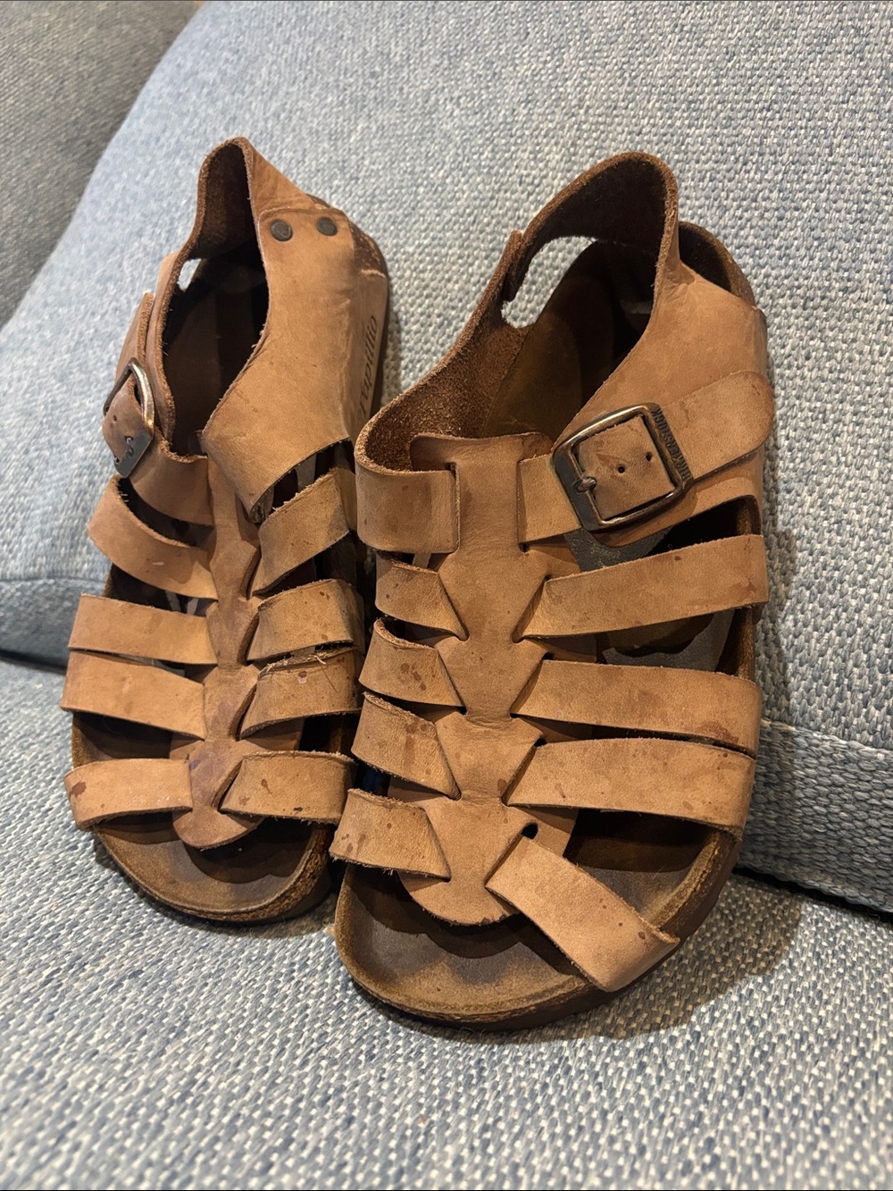 Birkenstock papillio leather sandals! Women’s 7